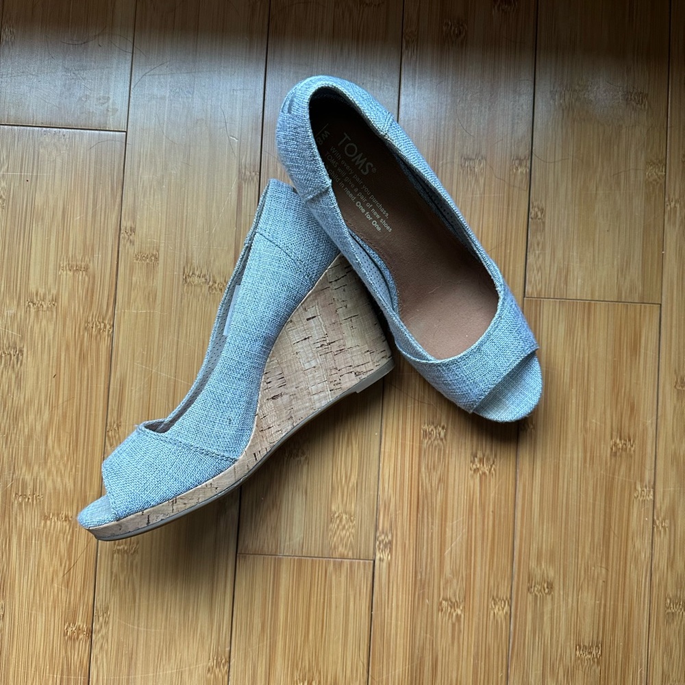 Peep Toe Wedges